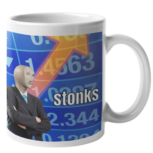 Stonks Mug