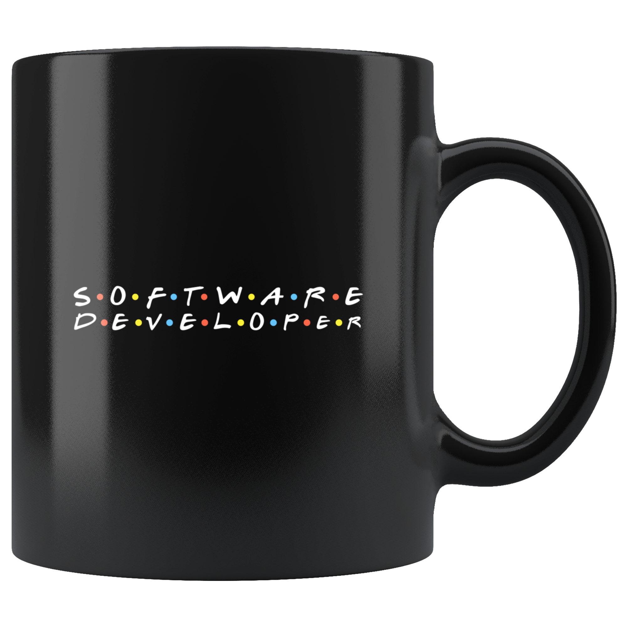 Software Developer Friends Inspired Mug