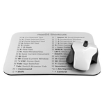 macOS Shortcuts Mousepad (Light Mode)