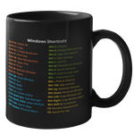LIMITED: Windows Shortcuts Mug (Pro Edition)