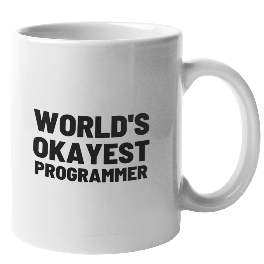 World's Okayest Programmer Mug
