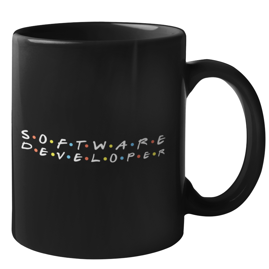Software Developer Friends Inspired Mug