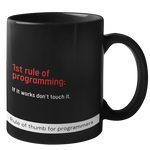 Rule of Thumb for Programmers Mug