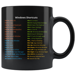 LIMITED: Windows Shortcuts Mug (Pro Edition) Drinkware teelaunch