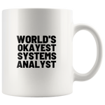 World's Okayest Systems Analyst Mug